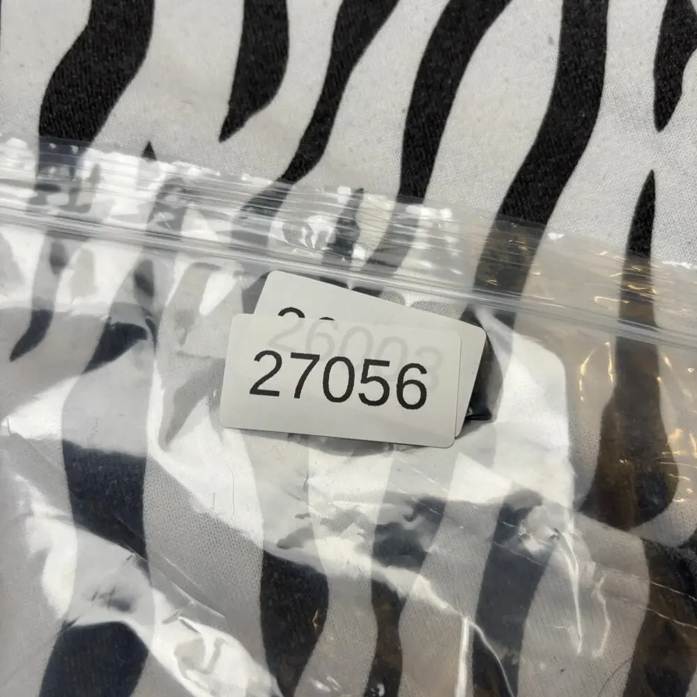 Aviator Nation Classic Zebra Velvet Stripe Hoodie Sweatpants Set Youth 14